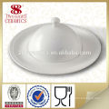 Guangzhou catering dinner plates white ceramic stoneware dinnerware